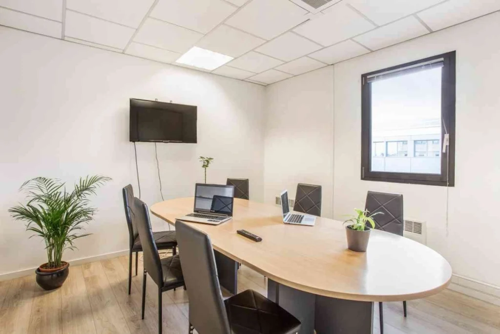 Salle de réunion Focus Babolat espace de coworking à Lyon 9