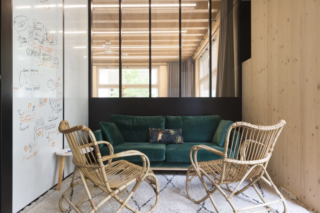 Salle de détente Focus l'Orangerie espace de coworking à Lyon 2