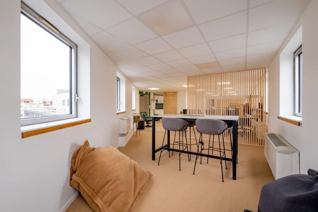 Espace commun chez Focus Le Phenix à Lyon 3