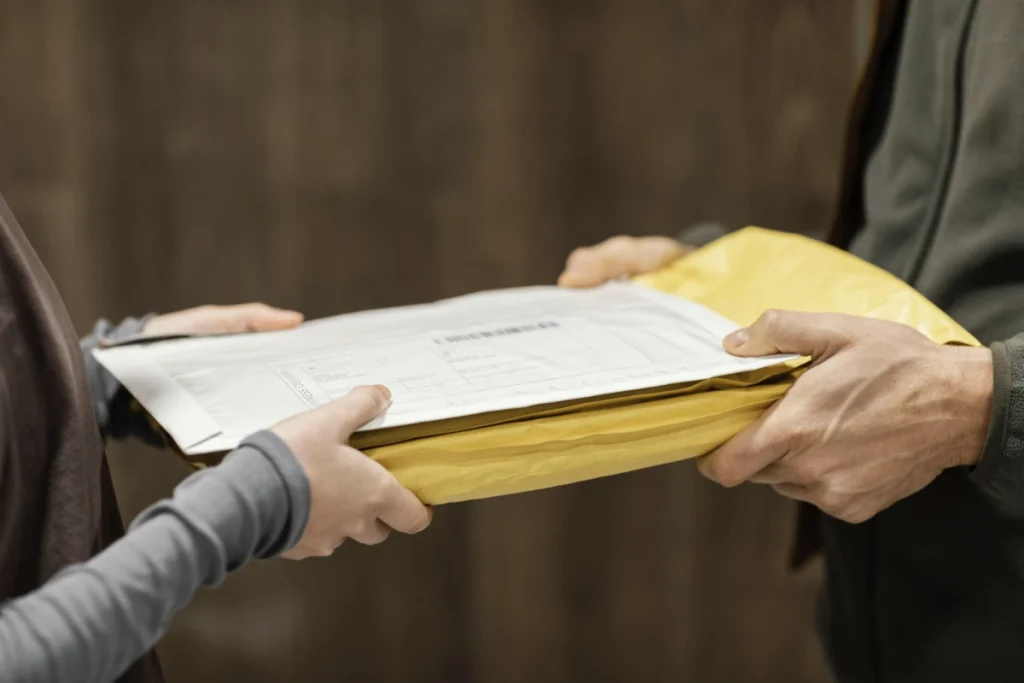 Domiciliation Focus. remise de courrier